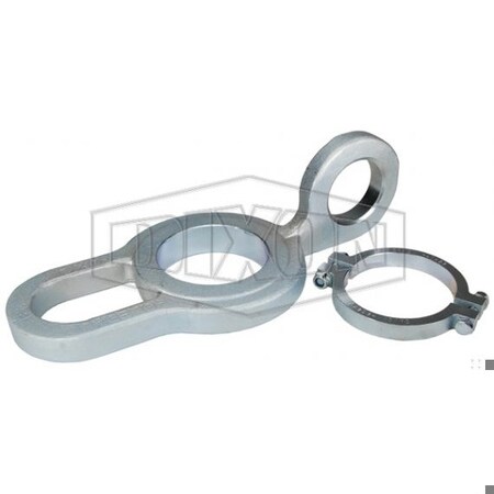 Dixon Hookie-Hook Hose Lifter with Retaining Clamp, Suitable For Use w/ Hammer Union, 5 in, Forged Carbon HA0900-5